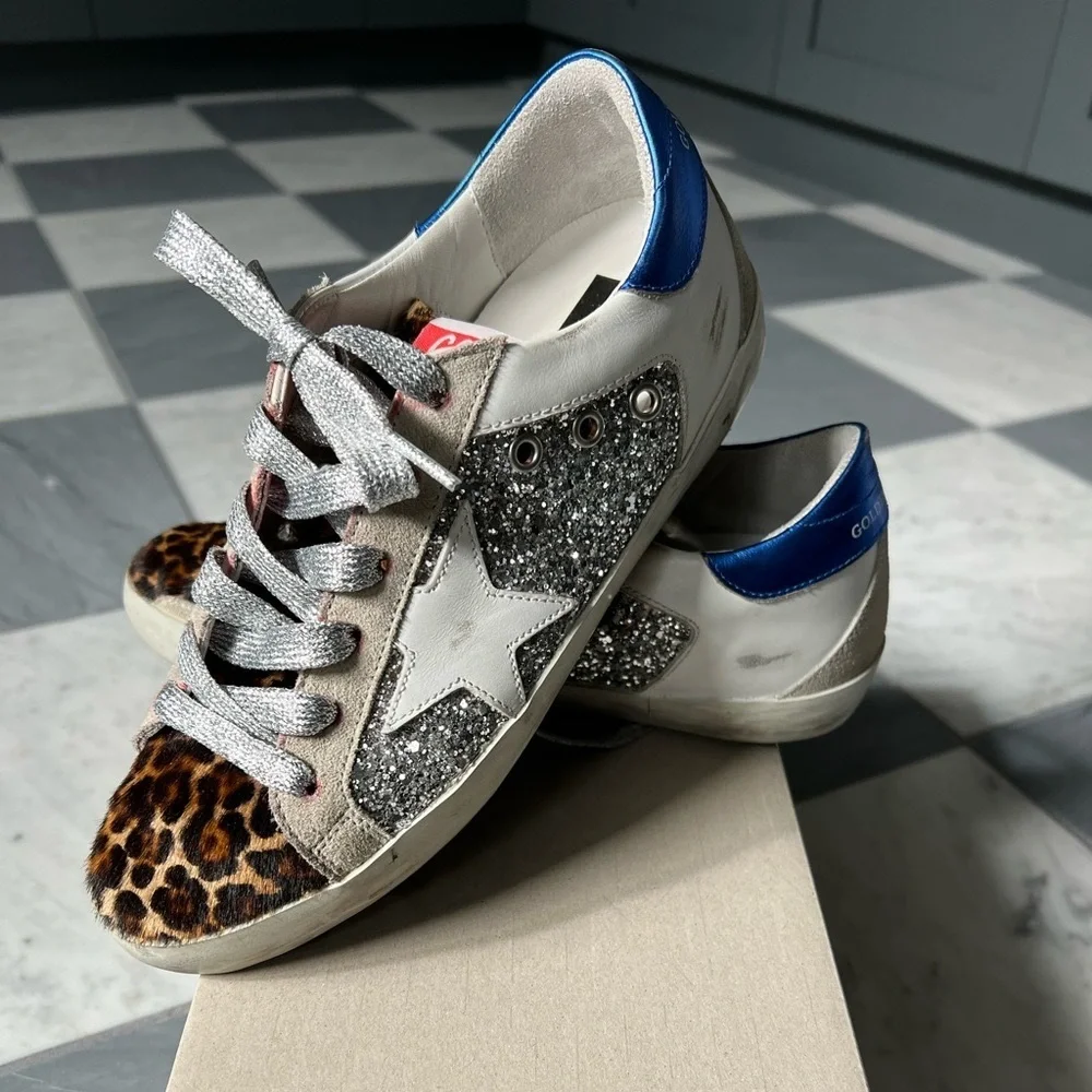 Golden Goose Super Star shoes size 38 - Picture 10 of 15